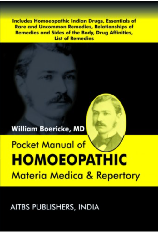Pocket Manual of Homoeopathic Materia Medica and Repertory
